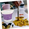 BELLIFFY Creative Brush Washing Bucket Folding Portable Watercolor Paint Washing Pen Container for Boy Girl Beginners and Art Lovers Bucket view 2