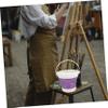 BELLIFFY Creative Brush Washing Bucket Folding Portable Watercolor Paint Washing Pen Container for Boy Girl Beginners and Art Lovers Bucket view 3