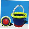 BELLIFFY Creative Brush Washing Bucket Folding Portable Watercolor Paint Washing Pen Container for Boy Girl Beginners and Art Lovers Bucket view 4