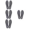 NOLITOY 4pairs Portable Comfortable Sports Insoles Replaceable Shoe Pads Multi-Function Foot Insoles for Running Training Shoe Inserts Supply view 1