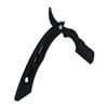 Eson Cut Throat Razor,Professional Stainless Steel Straight Razor for Men, Single Blade Razor, Barber Moustache Shaver & Beard Shaper, Premium Grooming Tool (Metal Black) view 4