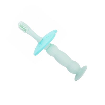 Beavorty Silicone Boy Girl Toothbrush Boys and Girls Brush Soft Bristles Teether and Brush Choking Pricking Prevention Fun Patterns