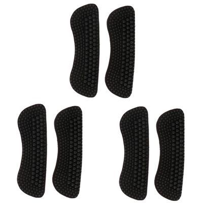 Healeved 3 Pairs Silicone Heel Grips Heel Liner Cushions Inserts Pads for High Heel Foot Care Protector