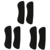 Healeved 3 Pairs Silicone Heel Grips Heel Liner Cushions Inserts Pads for High Heel Foot Care Protector view 1