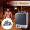 XNXYSMKJ Home Sauna,Commercial Sauna Heater Stove,3-9KW Dry Steam Bath Sauna Internal Control Type Stainless Steel Electric Sauna Stove Rapid Heating (3KW) view 3
