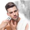 Small Electric Shaver | Waterproof USB Rechargeable Mustache Shaver | Portable Facial Hair Trimmer, Wet and Dry Shaving, Compact Grooming Tool for Mustache, Beard, and Sideburns view 2