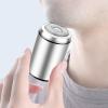 Small Electric Shaver | Waterproof USB Rechargeable Mustache Shaver | Portable Facial Hair Trimmer, Wet and Dry Shaving, Compact Grooming Tool for Mustache, Beard, and Sideburns view 3
