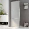 Swpsd Modern Walk-in Shower Wall with Frosted Glass, Easy Maintenance, 78-80x195 cm, Bathroom Model146645 view 1