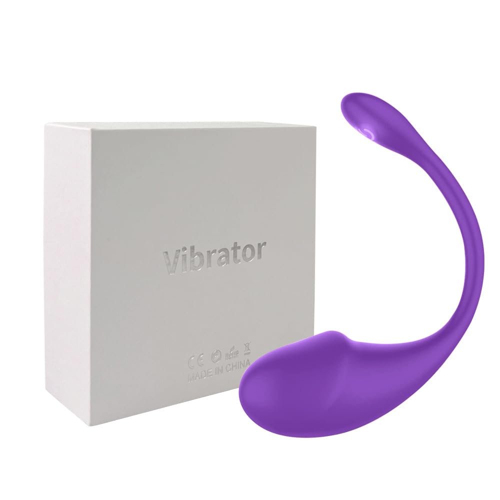 Vibrates Sale Women L.ove E.GGS Men with Remote from Phone Vibrat.o.rset Remote Control Vibrat.o.rs Mini by Bluetooth App Vibratiers for Toys4Women Toys4couples Vibrantorors with 10 Modes (purpleB12)