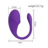 Vibrates Sale Women L.ove E.GGS Men with Remote from Phone Vibrat.o.rset Remote Control Vibrat.o.rs Mini by Bluetooth App Vibratiers for Toys4Women Toys4couples Vibrantorors with 10 Modes (purpleB12) view 3