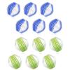 JSUOEO 12 PCS Pet Hair Remover Washing Machines, Lint Remover Washing Machine Balls Reusable Laundry Balls Pet Hair Catcher for Clothing Dog Cat PetHair (Green+Blue) view 1