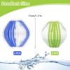 JSUOEO 12 PCS Pet Hair Remover Washing Machines, Lint Remover Washing Machine Balls Reusable Laundry Balls Pet Hair Catcher for Clothing Dog Cat PetHair (Green+Blue) view 2