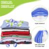 JSUOEO 12 PCS Pet Hair Remover Washing Machines, Lint Remover Washing Machine Balls Reusable Laundry Balls Pet Hair Catcher for Clothing Dog Cat PetHair (Green+Blue) view 3
