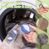 JSUOEO 12 PCS Pet Hair Remover Washing Machines, Lint Remover Washing Machine Balls Reusable Laundry Balls Pet Hair Catcher for Clothing Dog Cat PetHair (Green+Blue) view 4