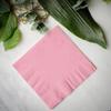 Tezraftaar 300 x Paper Napkins Disposable 33cm x 33cm 2Ply Pink Serviettes Tissue Paper for Catering Supply Tableware Weddings Christmas Birthday Parties view 3