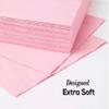 Tezraftaar 300 x Paper Napkins Disposable 33cm x 33cm 2Ply Pink Serviettes Tissue Paper for Catering Supply Tableware Weddings Christmas Birthday Parties view 4