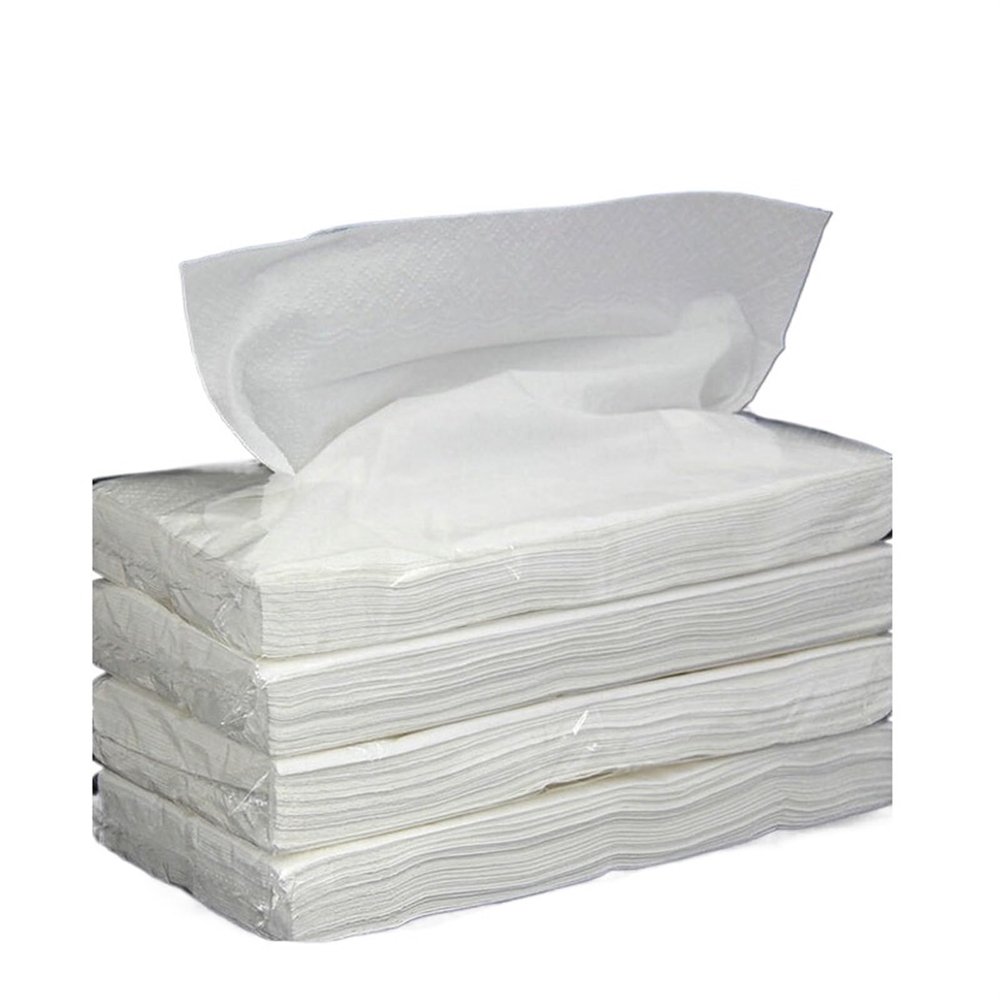 4 Pack Car Tissue With 30 Pieces Tissue In Side Per Pack For Car Tissue Box Paper Refill For Vehicle Home Bathroom Usage