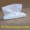4 Pack Car Tissue With 30 Pieces Tissue In Side Per Pack For Car Tissue Box Paper Refill For Vehicle Home Bathroom Usage view 2