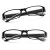 2 Pack Reading Glasses Readers Value, Square Reading Glasses Eyeglasses Readers Classic Everyday Use, Spring Hinges Arm Rectangular Frame Scratch Resistant Spectacles for Mens Womens (Black, 1.5, x) view 1