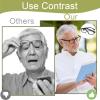 2 Pack Reading Glasses Readers Value, Square Reading Glasses Eyeglasses Readers Classic Everyday Use, Spring Hinges Arm Rectangular Frame Scratch Resistant Spectacles for Mens Womens (Black, 1.5, x) view 4