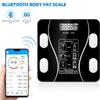 Bluetooth Smart Body Composition Monitor Weighing Scale, 180kg Capacity, BMI Measurement, Body Fat measurement, Accurate measurements and many more view 2