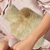 MLqkpwy Hot Water Bottle,1000ml Portable Warm Water Bag Heated | Reusable Winter Hand Warmers, Large Capacity Small Hot Water Bottle for Hot and Cold Compress view 3