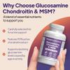 Glucosamine, Chondroitin & MSM | 90% Active Chondroitin | 180 Tablets view 2