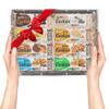 GuiltFree Sugar Free Cookies Basket, 8 Flavours Assorted Biscuit Variety Pack, Diabetic Sugar Free Hamper Cookie Biscuits Snack Gift Hamper Box MultiPack of 4-1.1KG view 3