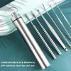 INFYDAY Earwax Removal Products Steel Ear Pick Ear Cleaner Wax Removal Tool Earpick Sticks Earwax Remover Ear Clean Ear Pick Cleaning Tools view 2