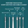 INFYDAY Earwax Removal Products Steel Ear Pick Ear Cleaner Wax Removal Tool Earpick Sticks Earwax Remover Ear Clean Ear Pick Cleaning Tools view 4