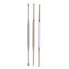 INFYDAY Earwax Removal Products 1/3 PCS Portable Double-Ended Stainless Steel Spiral Ear Pick Spoon Ear Wax Removal Cleaner Ear Tool Multi-Function view 4