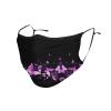 butterfly purple Adult Dust Mask Cover - Breathable, Adjustable for Outdoor, Camping, Running, Traveling, Work, and Daily Use view 1