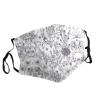 Flowering Herbs and Herbaceous Plants Adult Dust Mask Cover - Breathable, Adjustable for Outdoor, Camping, Running, Traveling, Work, and Daily Use view 2