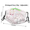 Cartoon Llama Alpaca Adult Dust Mask Cover - Breathable, Adjustable for Outdoor, Camping, Running, Traveling, Work, and Daily Use view 4