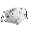 Flowers and Cornflowers Daisies Adult Dust Mask Cover - Breathable, Adjustable for Outdoor, Camping, Running, Traveling, Work, and Daily Use view 2