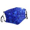 blue Rose Adult Dust Mask Cover - Breathable, Adjustable for Outdoor, Camping, Running, Traveling, Work, and Daily Use view 2