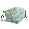 Pizza Party. Adult Dust Mask Cover - Breathable, Adjustable for Outdoor, Camping, Running, Traveling, Work, and Daily Use view 2