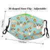 Pizza Party. Adult Dust Mask Cover - Breathable, Adjustable for Outdoor, Camping, Running, Traveling, Work, and Daily Use view 4