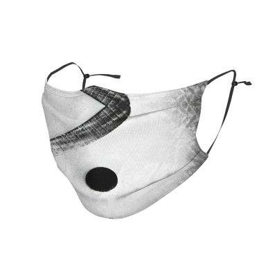 Ice Hockey Art Adult Dust Mask Cover - Breathable, Adjustable for Outdoor, Camping, Running, Traveling, Work, and Daily Use