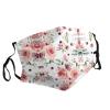 Blossoming Rose Flowers Adult Dust Mask Cover - Breathable, Adjustable for Outdoor, Camping, Running, Traveling, Work, and Daily Use view 2