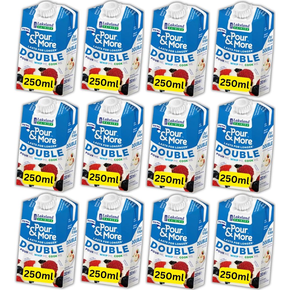 12x250ml UHT Double Cream Alternative (12x250ml)