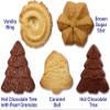 The Original Danish Recipe Butter Cookies Assortment, Royal DansK Danish Chocolate Biscuits Tin 300G (16 Ounce), Perfect Chritsmas Gift for friends and family, Gift Box for Women, Men & Kids (2 Tins) view 4