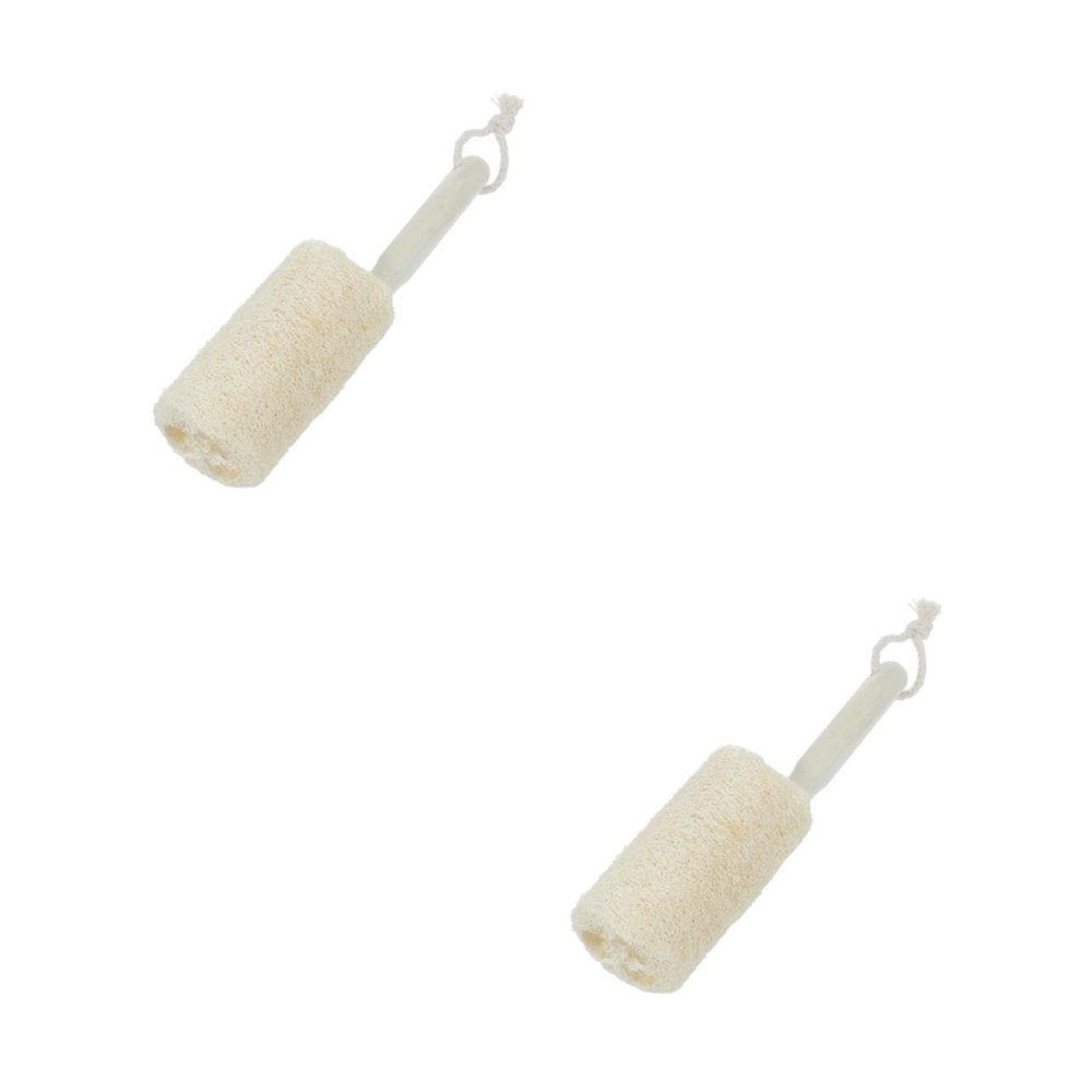 Healvian 2pcs Ergonomic Grip Water Bottle Cleaning Brush Long Handle for Glass Jars Drinks Bottle Kettle Brush