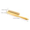 Healeved Soft Bristle Cleaning Brush for Dusting and Cleaning Beds with Wood Handle Hand Broom for Bed Sheets and Carpets in Household Or Bedroom view 4
