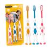 Healeved Soft Bristle Kids Toothbrush Set for Babies 2-5 Years Old, 6pcs Cartoon Manual Tooth Brush for Baby Oral Care and Sensitive Gums, Suitable for Toddler Daily Dental Cleaning view 1