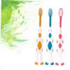 Healeved Soft Bristle Kids Toothbrush Set for Babies 2-5 Years Old, 6pcs Cartoon Manual Tooth Brush for Baby Oral Care and Sensitive Gums, Suitable for Toddler Daily Dental Cleaning view 3