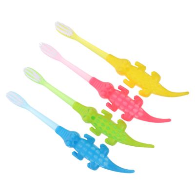 Healeved 8pcs Boys and Girls Toothbrush Cartoon Toothbrush Manual for Boy Girl Dental Care Tool Soft Bristles for Teeth Cleaning Brush at Home Random Color