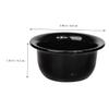 BELLIFFY 3pcs Shaving Bowls for Men Household Shaving Cup for Beard Grooming Ergonomic Design for Easy Use for Home and Travel view 4