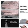 Stainless Steel Cleaner, Cast Iron Cleaner Non-Scratch Stainless Steel Scourer 20x20 cm Nonstick Oil Chainmail Scrubber for Kitchen Pans Pot Griddles Skillets Cookware view 4