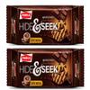 Parle Cafe Mocha Hide & Seek Biscuits 75g | Delicious Coffee-Flavored Cookies | Rich Mocha Taste | Chocolate Filled Biscuits for Snacking | Delicious Treats for Kids (Pack of 2) view 1